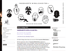 Tablet Screenshot of kleistfesttage.de